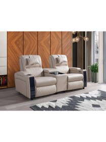 Resim Nita Masajlı Ikili Sinema Koltuk 