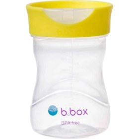 Resim Bbox Bardağa Geçiş Kapaklı Eğitici Alıştırma Bardağı 240 ml +12 ay Sarı 