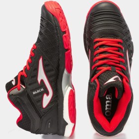 Resim Joma Vblock - Unisex Siyah Kırmızı Voleybol Ayakkabısı - VBLOKS2301 