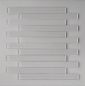 Resim MozaiKristaL Mutfak Tezgah Arası 23x248 Mm Kristal Cam Mozaik ( 1 Koli = 1 M2 Fiyatıdır ) 