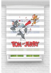 Resim Perdecizade Enxboy Tom Dijital Baskılı Zebra Perde-cocuk Odası-stor Perde Tycec70e8b36cc6ab6e932800 Renkli 