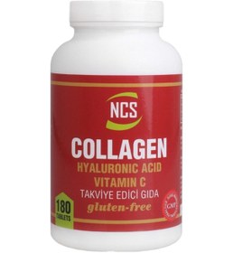 Resim Hidrolize Collagen 180 Tablet Hyaluronic Acid Vit C 