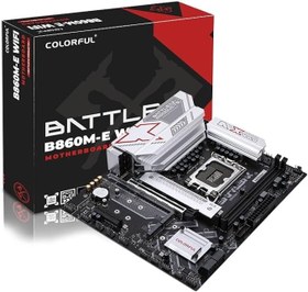 Resim Colorful Battle-ax B860M-E WiFi V20 DDR5-7600MHz mATX Gaming Anakart 