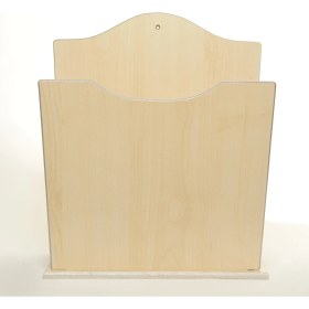 Resim Selena Büyük Boy Lüks Ahşap Posta Kutusu Villa Tipi - Akça 