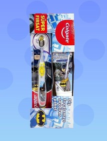 Resim Colgate Çocuk Diş Macunu 75 ml + Diş Fırçası Batman 