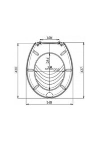 Resim 437x368 Abs Klozet Kapağı 