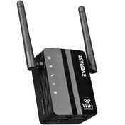 Resim Everest Ewr-812n 300 Mbps 2.4 Ghz Wifi Repeater + Ap Destekli Sinyal Genişletici 