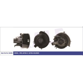 Resim KALE 343495 KALORİFER MOTORU ASTRA G 98- ASTRA H 04- 