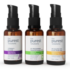 Resim The purest solutions onarmaya ve yenilemeye yardımcı vitamin bakım seti 