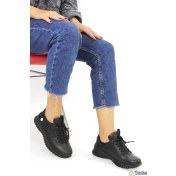 Resim Mammamia Kadın Günlük Hakiki Deri Ortopedik Spor Tarz Ayakkabı M26/KA3505 