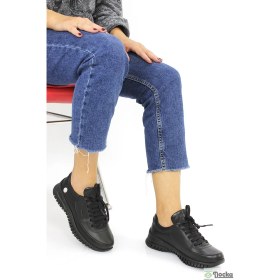 Resim Mammamia Kadın Günlük Hakiki Deri Ortopedik Spor Tarz Ayakkabı M26/KA3505 