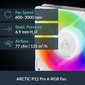 Resim ARCTIC Sıvı Dondurucu III Pro 240 A-RGB Beyaz Çok Soketli Hepsi Bir Arada Su Soğutma CPU Soğutucu LGA 1851 ile Uyumlu 