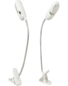 Resim nelerbulurum 1 adet şık tasarımlı Mandallı Ledli Gece Yatakta Kitap Okuma Ve Aydınlatma Lambası 