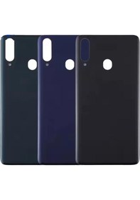 Resim Samsung Galaxy M40 M405f İle Uyumlu Arka Pil Kapak Yeşil 