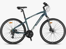 Resim Kron TX 150 28 JANT Trekking 20" 24 Vites H.Disc Mat Gri-Gri Şehir Bisikleti 
