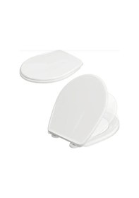 Resim Nevora Klozet Kapağı Termoplastik Yavaş Kapanan Oval Formlu 