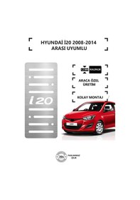 Resim Hyundaı İ20 2008-14 Ayak Dinlendirme Pedalı Krom Ayak Dayama Pedalı 
