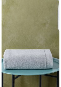 Resim Varol Lord Serisi 2 Li Microcotton Havlu Seti 50x90 & 80x150 Cm, 500 Gsm gri 