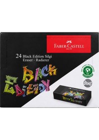 Resim Faber-castell Black Edition Silgi 12 Adet 