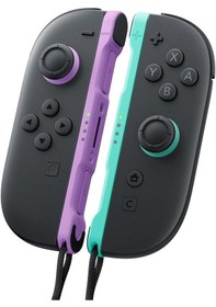 Resim Nintendo Switch 2 Joycon Oyun Kolu Açık Mor / Açık Yeşil 