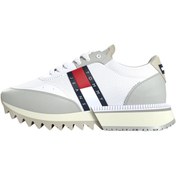 Resim Tommy Hilfiger Gri Erkek Sneaker EM0EM01137PSU Tommy Hilfiger