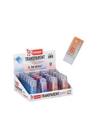 Resim Mikro Er-5701 Transparent Saydam Silgi 24 Adet 
