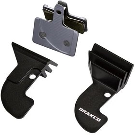 Resim Brakco Bisiklet Disk Fren Balatası Shimano Uyumlu Soğutmalı / Bisiklet 