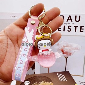 Resim Silver1 Gıoıo Yeni Mini Iyi Şanslar Anahtarlık Aksesuarları El-Haddelenmiş Pamuk Ipliği Tibet Dıy El Oyuncakları Kitap Çantası Çekicilik (Yurt Dışından) 