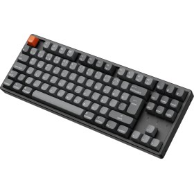 Resim Keychron K8 Max %80 Tkl Rgb Türkçe Red Switch Kablosuz Alüminyum Çerçeve Karbon Siyah Mekanik Klavye 