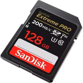 Resim SANDISK 128GB EXTREME PRO SDSDXXD-128G-GN4IN V30 SDXC HAFIZA KARTI 