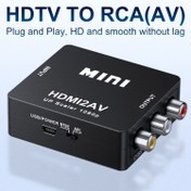 Resim Ev sinema sisteminizi bu HDTV'den RCA dönüştürücü ile yükseltin - 1080P, PAL/NTSC uyumlu! 