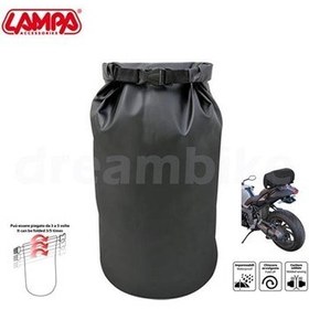 Resim Dry-Tube 10L Su Geçirmez Arka Motosiklet Çantası 20x50cm 91258 