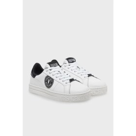 Resim Versace Jeans Couture Logolu Kalın Taban Sneaker Ayakkabı Erkek Ayakkabı 78YA3SK1 ZPB01 003 