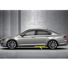 Resim VW Passat B8 2015-19 Sol Arka Kapı Bandı Çıtası Kromaj 3G0853333A 