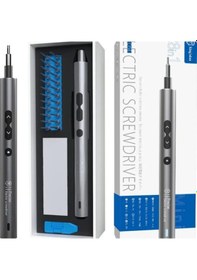 Resim Lemestar Şarjlı Elektrikli Led Işıklı 28 Parça Tornavida Seti,çok Renkli 