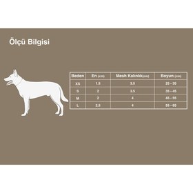 Resim Cordura Kumaşlı, Mesh Siyah Boyun Tasması - M 