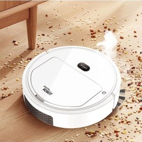 Resim Cordial Suntek 4'ü 1 Arada Robot Süpürge, Usb Şarjlı, Ev & Evcil Hayvan İçin Beyaz Beyaz 