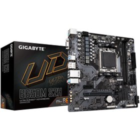 Resim GIGABYTE B650M S2H DDR5 6400MHZ 1XVGA 1XHDMI 1XDP 1XM.2 USB 3.2 MATX AM5 (AMD AM5 7000 SERİSİ İLE UYUMLU) 