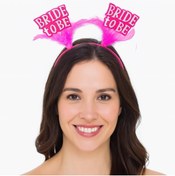 Resim AyrStore Pembe Renkli Bride To Be Parti Tacı – Bekarlığa Veda Gecesi İçin 