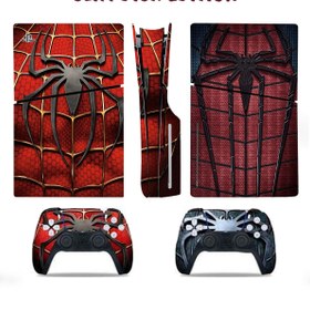 Resim KT Decor Spider Playstation 5 Full Sticker Kaplama Seti 