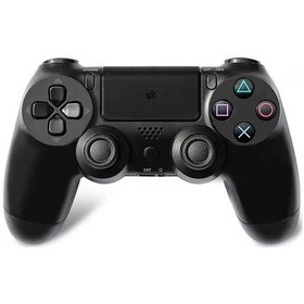 Resim Kablosuz PS4 Uyumlu Oyun Kolu Siyah 