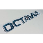 Resim Octavia 2013 - 2021 Arka Bagaj Yazısı Krom 