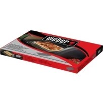 Resim Grains Global Pizza Taşı - Dikdörtgen (44 x 30 Cm), Sırlı Kordiyerit Barbekü Pizza Taşı, Hızlı Isıtma, Tüm Izgaralara Uyar (Ø 57 Cm, Gaz, Pelet, Elektrikli) - Siyah (18414) 