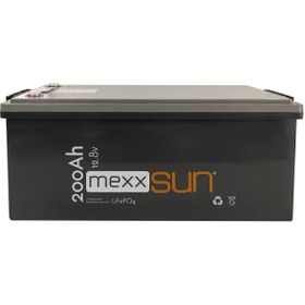 Resim MEXXSUN Lityum Akü 12,8v 200ah (LİFEPO4) 2560wh 