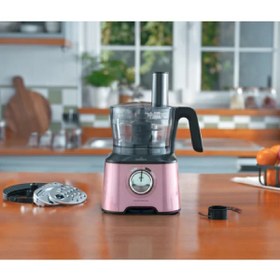 Resim Genel Markalar 2000W Güçlü Pembe Çok Fonksiyonlu Mutfak Robotu ve Blender Seti 