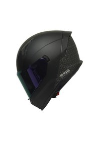 Resim Motosiklet Kask Ece 22.r06 Güneş Vizörlü Full Face Motor Kaskı Voce X-911 Sİyah 
