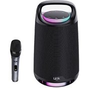 Resim Linktech M406 Premium Ipx4 RGB 180 W Mikrofonlu Kablosuz Bluetooth Hoparlör 