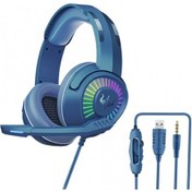 Resim Lemestar Ovleng Gt67 Kablolu Kulaküstü Kulaklık - Oyun Ve Espor İçin Genişletilebilir Işıklı, Mikrofonlu, Ses Kontrollü, 3.5mm + Usb Bağlantı 