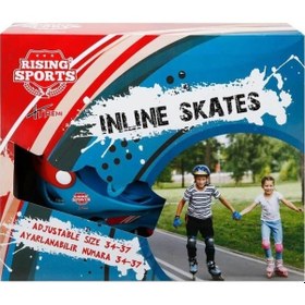Resim Rising Sports Inline Paten 34-37 Mavi 