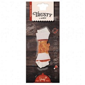Resim M-Pets Trusty Extra Beef Düğümlü Kemik 55 Gr 